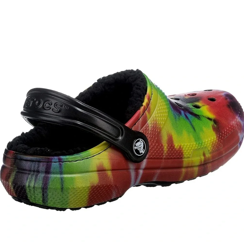 CROCS - UNISEX - NWT - CLASSIC LINED TIE-DYE - Picture 6 of 8
